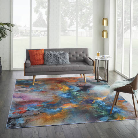 Nourison Le Reve Multicolor 90 X 120 Area Rug 805-113831 Image 5