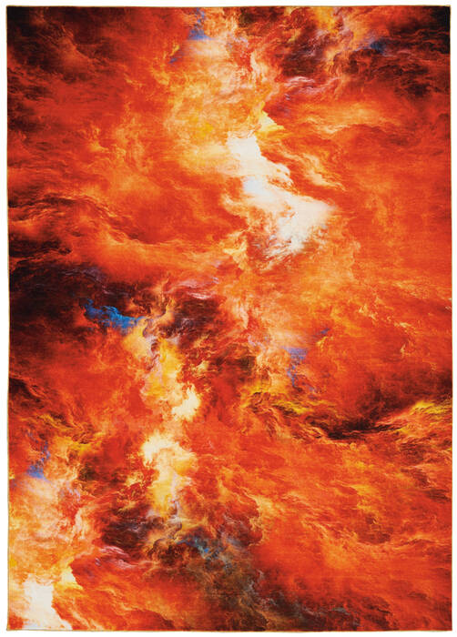Nourison Le Reve Red 79 X 99 Area Rug 805-113838 Image 0