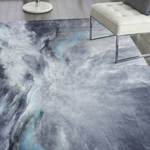 Nourison Le Reve Grey 90 X 120 Area Rug 805-113840 Image 4