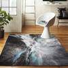 Nourison Le Reve Grey 53 X 73 Area Rug  805-113842 Thumb 3