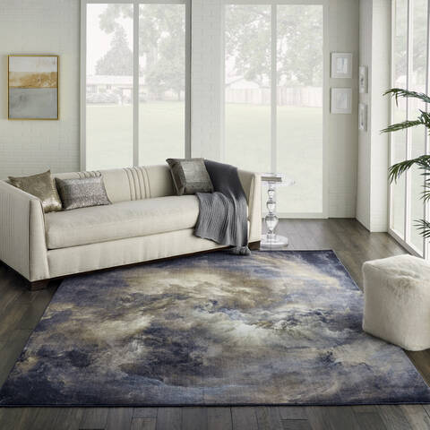 Nourison Le Reve Brown 79 X 99 Area Rug 805-113846 Image 3