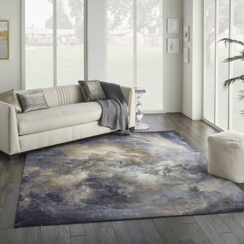 Nourison Le Reve Brown 79 X 99 Area Rug 805-113846 Image 5