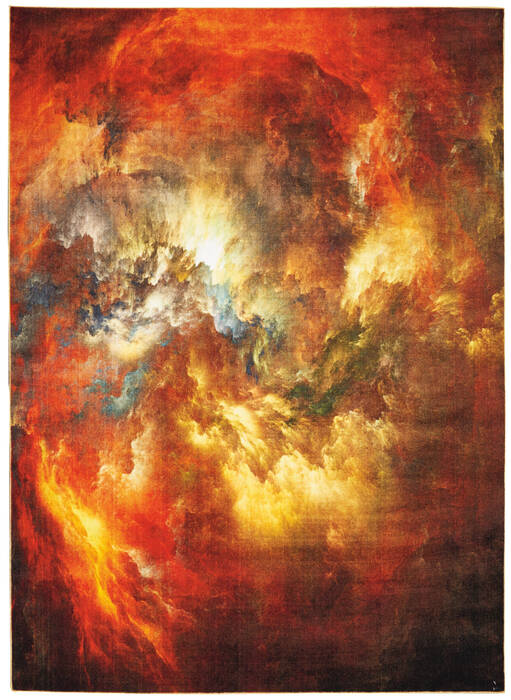 Nourison Le Reve Red 79 X 99 Area Rug 805-113850 Image 0