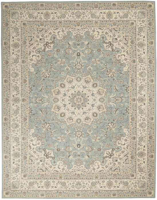 Nourison Living Treasures Blue 83 X 113 Area Rug 805-113853 Image 0