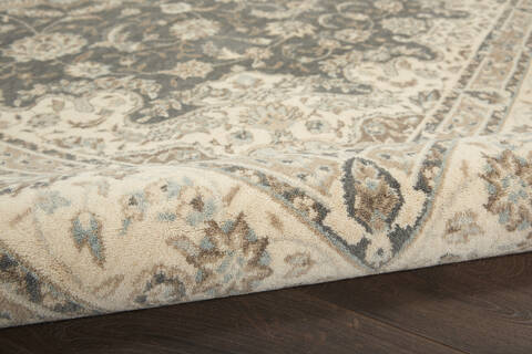 Nourison Living Treasures Grey 83 X 113 Area Rug 805-113854 Image 2