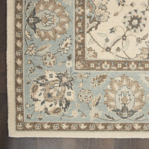 Nourison Living Treasures Beige 76 X 96 Area Rug 805-113860 Image 1