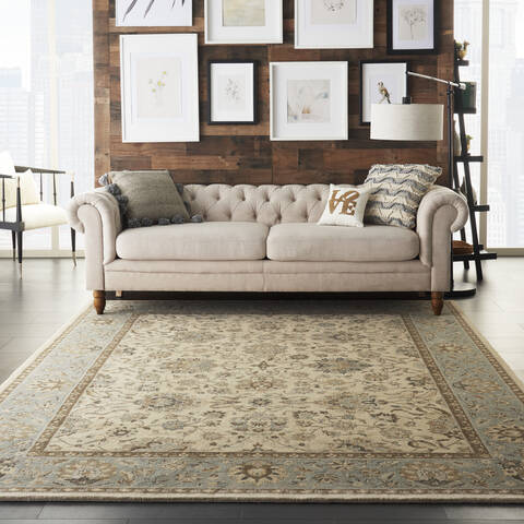 Nourison Living Treasures Beige 76 X 96 Area Rug 805-113860 Image 3