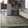 Nourison Living Treasures Grey 99 X 139 Area Rug 805-113862 Thumb 5
