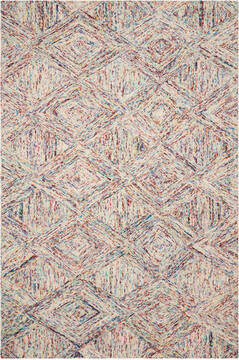 Nourison Linked Multicolor 3'9" X 5'9" Area Rug  805-113864