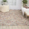 Nourison Linked Multicolor 50 X 76 Area Rug 805-113865 Thumb 3