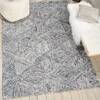 Nourison Linked Grey 39 X 59 Area Rug  805-113866 Thumb 3