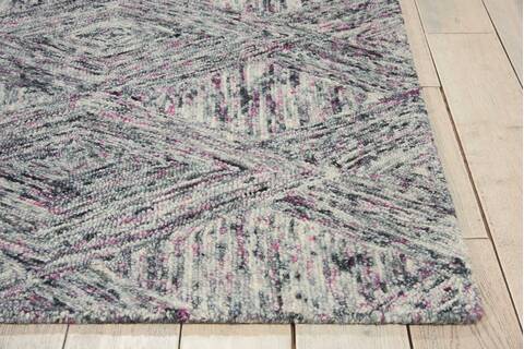 Nourison Linked Grey 50 X 76 Area Rug 805-113867 Image 4
