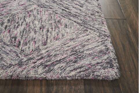 Nourison Linked Grey 80 X 106 Area Rug 805-113868 Image 4