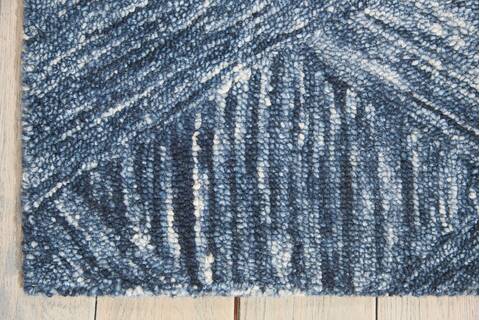 Nourison Linked Blue 39 X 59 Area Rug 805-113873 Image 1