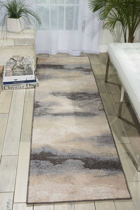 Nourison Maxell Grey Runner 22 X 100 Area Rug 805-113875 Image 3