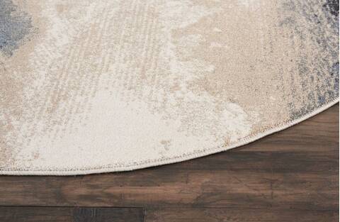 Nourison Maxell Grey Round 53 X 53 Area Rug 805-113876 Image 4