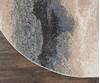 Nourison Maxell Grey Round 53 X 53 Area Rug 805-113876 Thumb 1