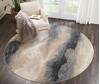 Nourison Maxell Grey Round 710 X 710 Area Rug  805-113877 Thumb 3