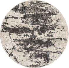 Nourison Maxell Beige Round 3'10" X 3'10" Area Rug  805-113880