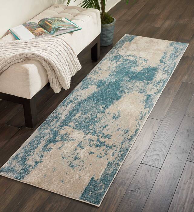 Nourison Maxell Beige Runner 22 X 76 Area Rug 805-113884 Image 3