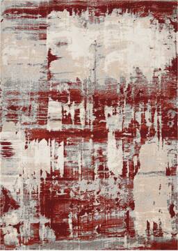 Nourison Maxell Beige Rectangle 9x13 ft Polyester Carpet 113897