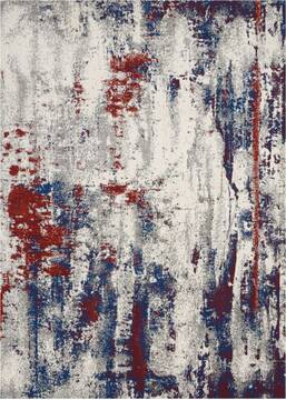 Nourison Maxell Multicolor Rectangle 5x7 ft Polyester Carpet 113900