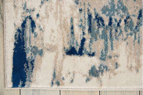Nourison Maxell Beige 93 X 129 Area Rug 805-113907 Image 1
