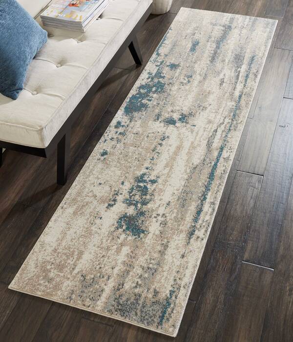 Nourison Maxell Beige Runner 22 X 76 Area Rug 805-113908 Image 3