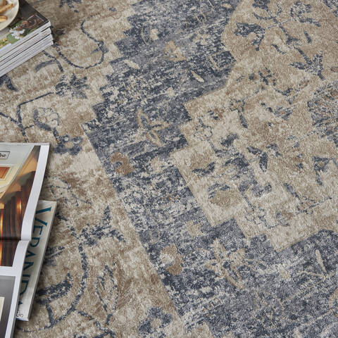 Nourison Malta Beige 710 X 1010 Area Rug 805-113913 Image 4