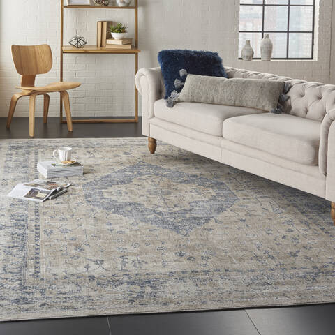 Nourison Malta Beige 710 X 1010 Area Rug 805-113913 Image 5