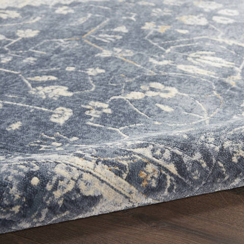 Nourison Malta Blue 710 X 1010 Area Rug 805-113915 Image 2