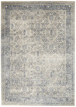 Nourison Malta Beige Rectangle 8x11 ft Polypropylene Carpet 113917