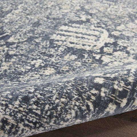 Nourison Malta Blue 710 X 1010 Area Rug 805-113919 Image 2