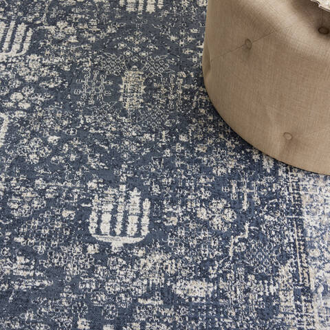 Nourison Malta Blue 710 X 1010 Area Rug 805-113919 Image 4