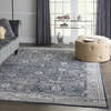 Nourison Malta Blue 710 X 1010 Area Rug  805-113919 Thumb 5