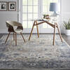 Nourison Malta Blue 710 X 1010 Area Rug  805-113921 Thumb 3