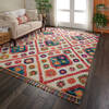 Nourison Moroccan Casbah Beige 67 X 96 Area Rug  805-113943 Thumb 6