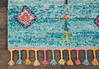 Nourison Moroccan Casbah Blue Runner 22 X 60 Area Rug 805-113947 Thumb 1
