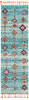 Nourison Moroccan Casbah Blue Runner 22 X 60 Area Rug 805-113947 Thumb 0