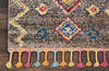 Nourison Moroccan Casbah Grey Runner 23 X 80 Area Rug 805-113977 Thumb 1