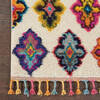 Nourison Moroccan Casbah Beige 22 X 40 Area Rug 805-113980 Thumb 1