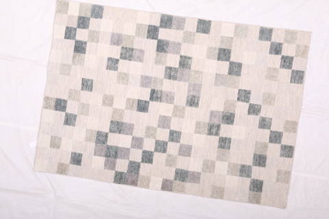 Geometric White Flat Woven 50 X 80 Area Rug 301-114000 Image 6