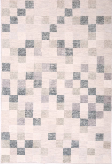 Geometric White Flat Woven 50 X 80 Area Rug 301-114000 Image 0