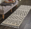 Nourison Moroccan Shag Beige Runner 22 X 81 Area Rug  805-114041 Thumb 3