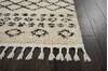 Nourison Moroccan Shag Beige Runner 22 X 81 Area Rug 805-114041 Thumb 4