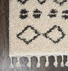 Nourison Moroccan Shag Beige 311 X 67 Area Rug 805-114045 Thumb 1