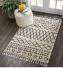 Nourison Moroccan Shag Beige 311 X 67 Area Rug 805-114045 Thumb 4