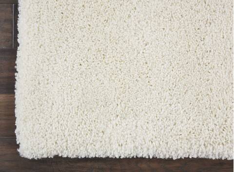 Nourison Malibu Shag Beige Runner 22 X 76 Area Rug 805-114057 Image 1