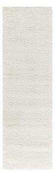 Nourison Malibu Shag Beige Runner 6 to 9 ft Polypropylene Carpet 114057