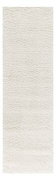 Nourison Malibu Shag Beige Runner 6 to 9 ft Polypropylene Carpet 114057